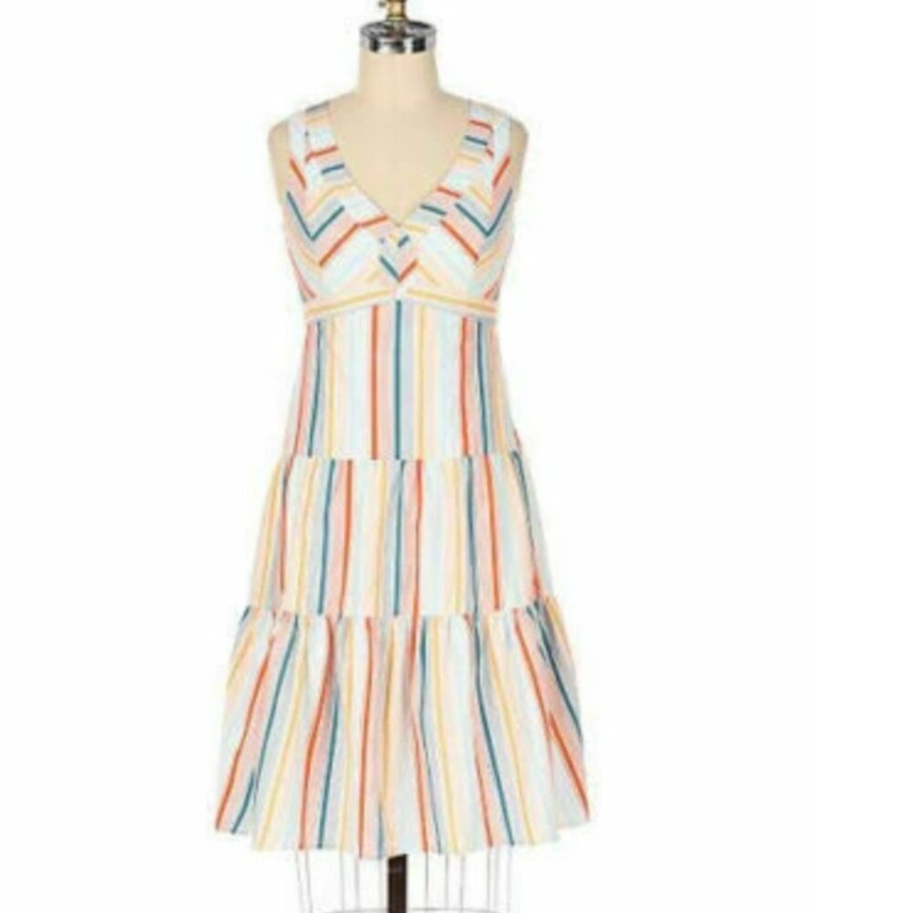 "Candy Stripe Dress" by Odille, Size 4